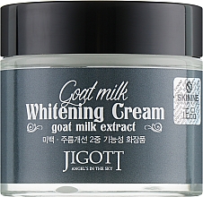 Krem wybielający z ekstraktem z koziego mleka - Jigott Goat Milk Whitening Cream — Zdjęcie N2