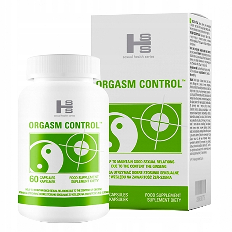 Suplement diety regulujący orgazm - Sexual Health Orgasm Control — Zdjęcie N1