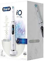 Szczoteczka elektryczna, biała - Oral-B Braun iO Series 9N Whitebox — Zdjęcie N1