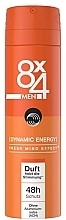 Dezodorant - 8x4 Men Dynamic Energy Deodorant — Zdjęcie N1