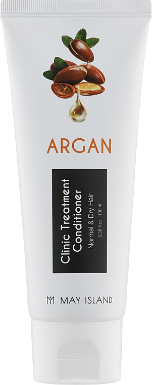 Konopna odżywka do włosów, regenerująca - May Island Argan Clinic Treatment Conditioner — Zdjęcie N1