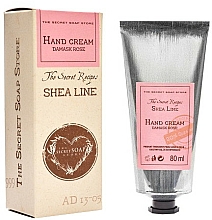 Krem do rąk z masłem shea Róża damasceńska - Soap&Friends Shea Line Hand Cream Damask Rose — Zdjęcie N1