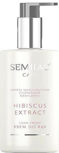 Krem do rąk Ekspresowe nawilżenie - Semilac Hibiscus Extract Hand Cream — фото N2