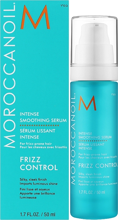 Intensywnie wygładzające serum do włosów - Moroccanoil Intense Smoothing Frizz Control Serum — Zdjęcie N2