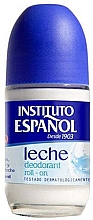 Dezodorant w kulce z organicznymi olejkami eterycznymi - Instituto Espanol Milk Roll On Deodorant — Zdjęcie N1