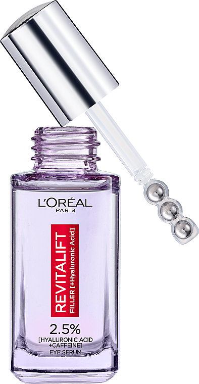 Serum pod oczy - L'Oréal Paris Revitalift Filler (ha) — Zdjęcie N3