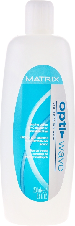 Płyn do trwałej ondulacji włosów uwrażliwionych - Matrix Opti-Wave Waving Lotion for Coloured or Sensitised Hair — Zdjęcie N2
