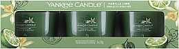 Kup Zestaw - Yankee Candle Vanilla Lime (candle/3x37g)