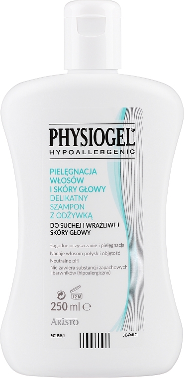 Szampon i odżywka 2w1 - Physiogel Hypoallergenic Scalp Care Gentle Shampoo With Conditioner — Zdjęcie N1