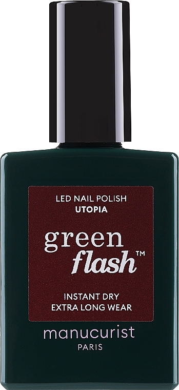 PRZECENA! Lakier do paznokci - Manucurist Green Flash Led Nail Polish * — Zdjęcie N2