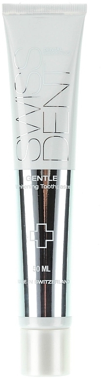 PRZECENA! Wybielająca pasta do zębów wrażliwych - SWISSDENT Gentle Whitening Toothpaste * — Zdjęcie N2