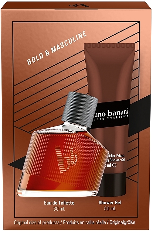 Bruno Banani Magnetic Man - Zestaw (edt 30 ml + sh/gel 50 ml) — Zdjęcie N3