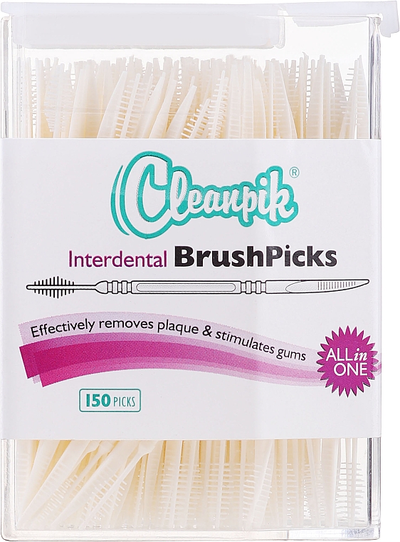 Szczoteczki międzyzębowe - Cleanpik Interdental BrushPicks — Zdjęcie N1