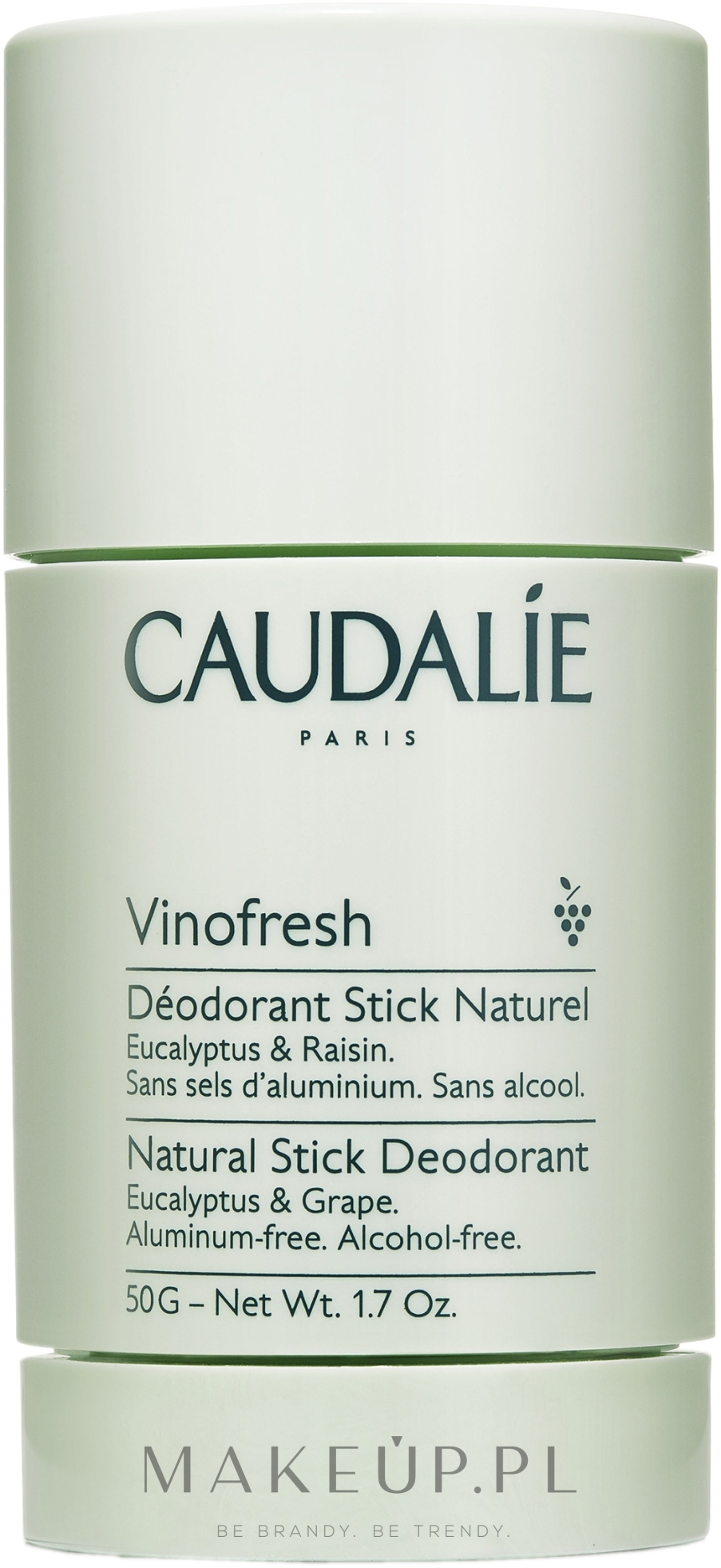 Naturalny dezodorant w sztyfcie - Caudalie Vinofresh Natural Stick — Zdjęcie 50 ml