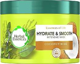 Kup Nawilżająca maska do włosów suchych - Herbal Essences Hydrate & Smooth Coconut Milk Intensive Hair Mask