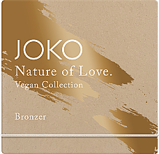 Bronzer do twarzy - JOKO Nature of Love Vegan Collection Bronzer — Zdjęcie N1
