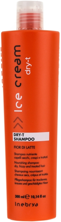 Odżywczy szampon do włosów suchych i zniszczonych - Inebrya Ice Cream Dry-T Shampoo — Zdjęcie N3