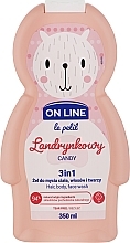 Kup Landrynkowy żel do mycia ciała, włosów i twarzy 3 w 1 - On Line Le Petit Candy 3 In 1 Hair Body Face Wash
