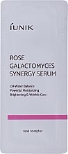 Synergiczne serum do twarzy z różą i galactomyces - iUNIK Rose Galactomyces Synergy Serum (próbka) — Zdjęcie N1