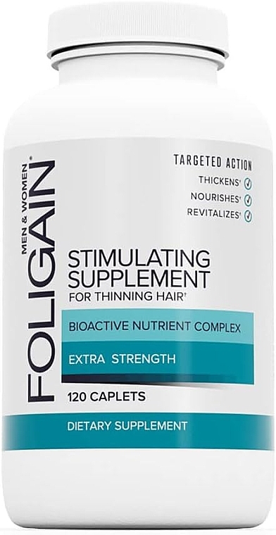 Suplement diety wzmacniający włosy - Foligain Stimulating Supplement For Thinning Hair — Zdjęcie N2