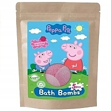 Kule do kąpieli o zapachu malin - Peppa Pig Bath Bomb — Zdjęcie N2