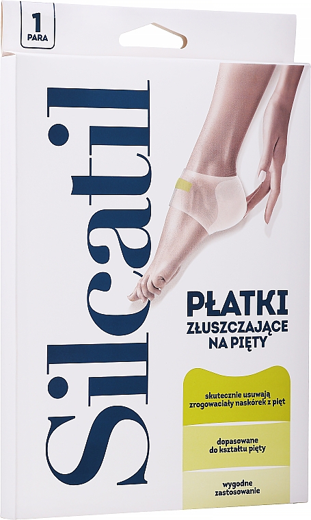 Złuszczające płatki na pięty - Aflofarm Silcatil Exfoliating Flakes Heels — Zdjęcie N1