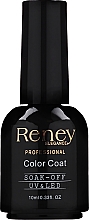 Baza i lakier hybrydowy 2 w 1 - Reney Cosmetics Elegance Professional Color Coat Soak-off UV & LED — Zdjęcie N4