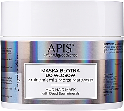 Kup Maska błotna do włosów z minerałami z Morza Martwego Intensywna regeneracja - APIS Professional Inspiration Hair Mask