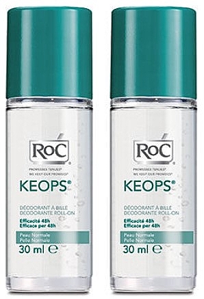 Zestaw - RoC Keops Roll-On Deodorant (deo/2 x 30 ml) — Zdjęcie N2