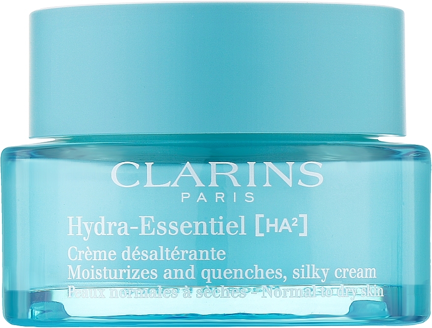 Krem na dzień do cery normalnej i suchej - Clarins Hydra-Essentiel Moisturizes And Quenches Silky Cream Normal To Dry Skin — Zdjęcie N1