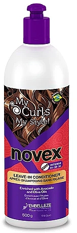 Krem do włosów kręconych - Novex My Curls Intense Leave In Conditioner — Zdjęcie N1