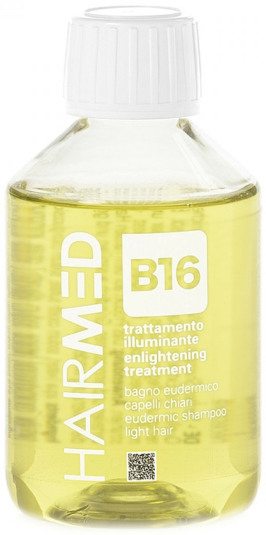 Szampon do włosów jasnych niwelujący żółte odcienie - Hairmed Eudermic Shampoo For Light Hair B16 — Zdjęcie N1