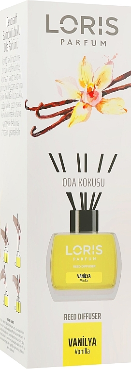 Dyfuzor zapachowy Wanilia - Loris Parfum Exclusive Vanilla Reed Diffuser