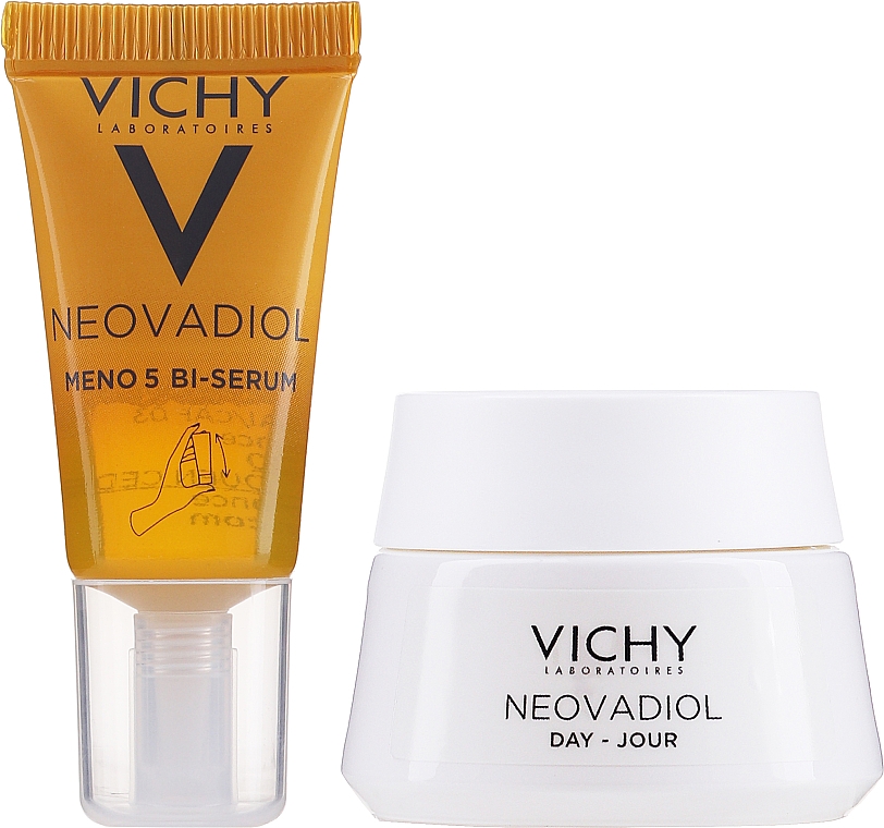 PREZENT! Zestaw miniproduktów w kosmetyczce - Vichy Neovadiol (ser/5ml + f/cr/15ml) — Zdjęcie N2