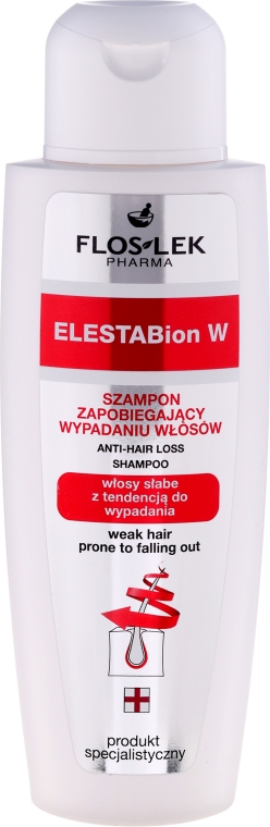 Szampon zapobiegający wypadaniu włosów - Floslek ElestaBion W Anti-Hair Loss Shampoo — Zdjęcie N2