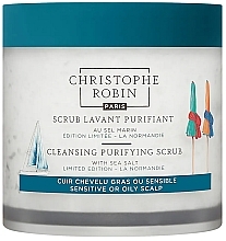 Kup Oczyszczający peeling do skóry głowy - Christophe Robin Cleansing Purifying Scrub With Sea Salt