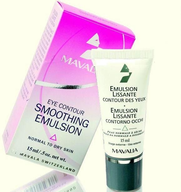 Wygładzająca emulsja do okolic oczu do skóry normalnej i suchej - Mavala Mavalia Eye Contour Smoothing Emulsion