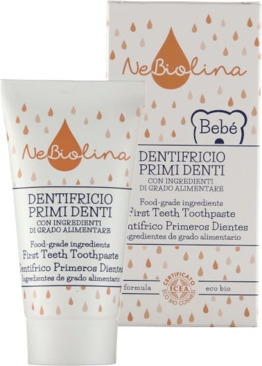 Pasta do pierwszych ząbków - Nebiolina Baby First Teeth Toothpaste — Zdjęcie N1