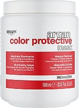 Maska ochronna nadająca połysk włosom farbowanym - Dikson Argan Color Protective Mask — Zdjęcie N1