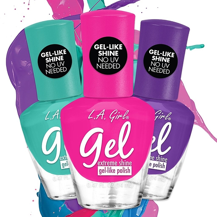 Lakier do paznokci - L.A. Girl Gel Extreme Shine Polish — Zdjęcie N2