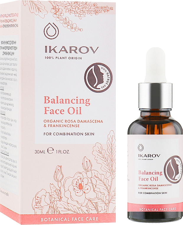 Równoważący olejek do twarzy - Ikarov Balancing Face Oil