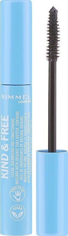 Tusz do rzęs - Rimmel Kind & Free Clean, Volumizing & Lengthening Mascara — Zdjęcie N1