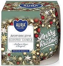 PREZENT! Świeca zapachowa w szkle Fragrant Pine - Bispol Scented Candle — Zdjęcie N1