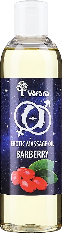 Olejek do masażu erotycznego Berberys - Verana Erotic Massage Oil Barberry — Zdjęcie N3
