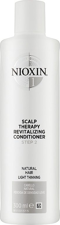 Rewitalizująca odżywka do skóry głowy i włosów farbowanych - Nioxin System 3 Color Safe Scalp Therapy Revitalizing Conditioner Step 2 — Zdjęcie N1