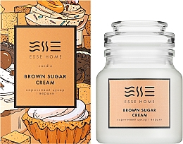 Esse Home Brown Sugar Cream - Świeca zapachowa — Zdjęcie N2