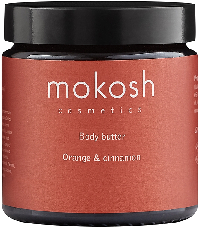 Masło do ciała Pomarańcza z cynamonem - Mokosh Cosmetics  — Zdjęcie N1