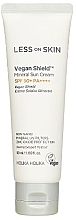 Mineralny filtr przeciwsłoneczny - Holika Holika Less On Skin Vegan Shield Mineral Sun Cream SPF50+ PA++++ — Zdjęcie N1