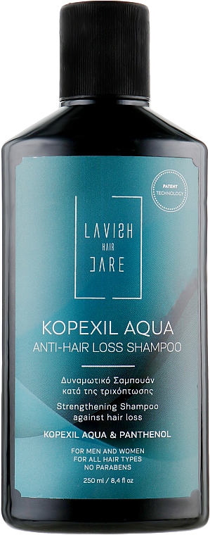 Szampon przeciw wypadaniu włosów dla mężczyzn - Lavish Care Kopexil Aqua Anti-Hair Loss Shampoo — Zdjęcie N1