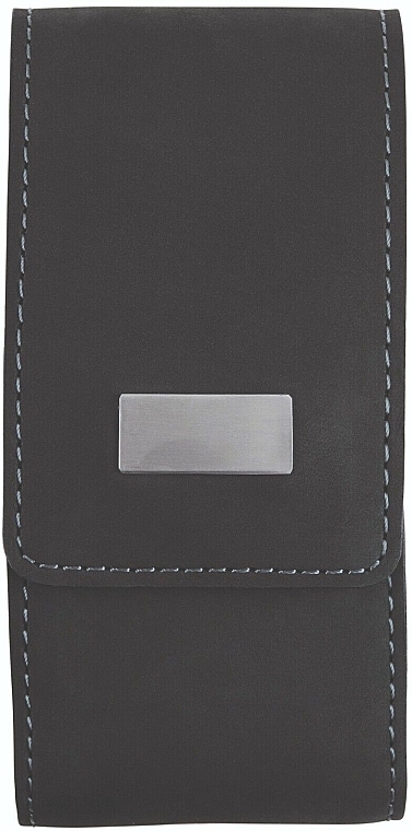 Zestaw do manicure, 5,5x11,5x3 cm, czarny - Erbe Solingen Manicure Pocket Case Hunter — Zdjęcie N2